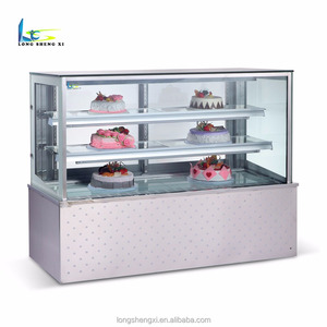 Vetrina Refrigerata Commerciale Monotemperatura per Pasticceria, Espositore Refrigerato a Raffreddamento ad Aria per Torte e Dolci - Product Image 3