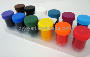 Set <span class=keywords><strong>di</strong></span> 12 Colori Acrilici Lavabili in <span class=keywords><strong>Barattoli</strong></span> da 20ml per Tela, Carta e Vetro - Non Tossici - Product Image 2