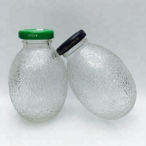 Forma creativa di <span class=keywords><strong>vetro</strong></span> bottiglia di succo di frutta 8oz 250ml all'ingrosso - Product Image 4