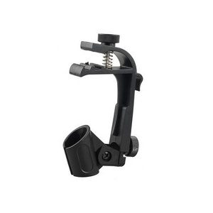 <strong>Drum</strong> Adjustable Flex Black Recording Studio Equipment Microphone Holder 2pcs in One Color <strong>Box</strong> - Product Image 1