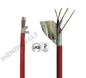 Cable de alarma de fuego de 2c, 1,5 mm2, lpcb, para sistemas de alarma, rendimiento superior