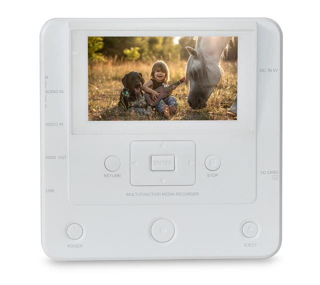 4.3 Inch LCD Screen Full HD  Portable AV Recorder Media Player