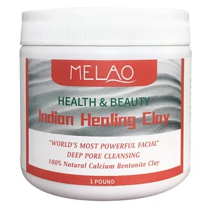 Natural Private Label Skin Face Care Powder Moisturizing Pores Deep Cleansing 1 Pound Aztec <strong>Indian</strong> <strong>Healing</strong> <strong>Clay</strong> - Product Image 1