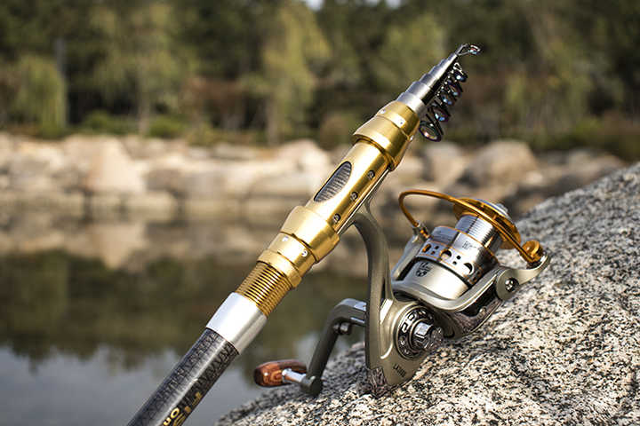best ultraligt spinning combo Micro Lite 5' Ultra Light 2Pc One Stop Marine Trout Fishing Rod Best Ultralight