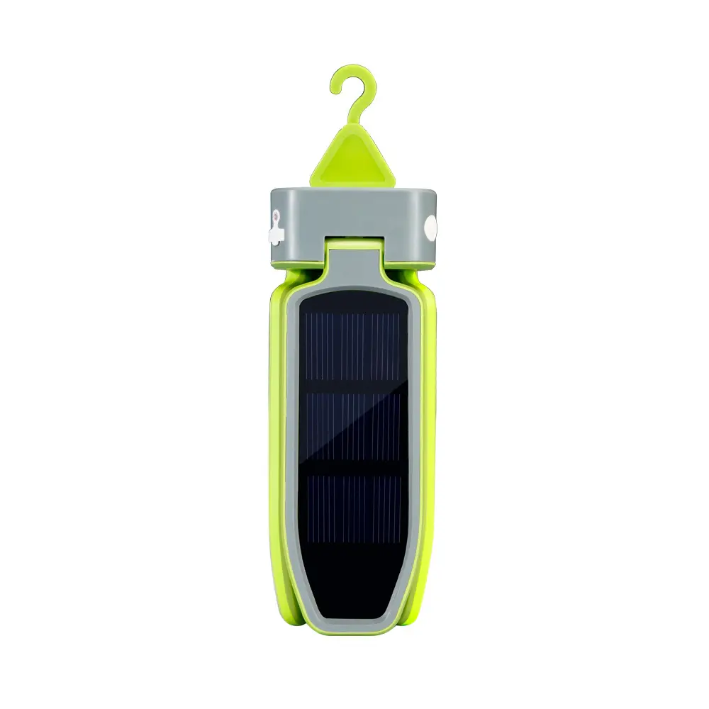 Linterna LED plegable para acampar, lámpara solar colgante para exteriores, tienda de campaña