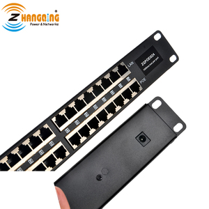 Di sicurezza 24 Porte Poe Ethernet PoE Injector <span class=keywords><strong>Patch</strong></span> <span class=keywords><strong>Panel</strong></span> Per Telecamera A CIRCUITO CHIUSO Punto di Accesso - Product Image 2