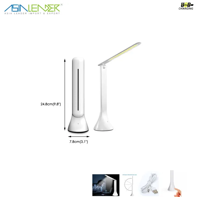 For Reading、Table、Desk、Bed、Tent AA Battery Powered 2W COB Small Table Lamp