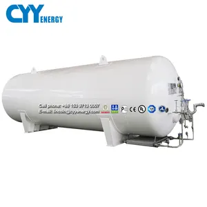 Cairan Cryogenic Tangki Oksigen Klorin Cair Tangki Penyimpanan Cairan Transportasi Oksigen Tank