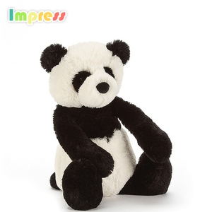 Giocattoli per bambini produttori cina bambino giocattoli morbidi peluche <span class=keywords><strong>panda</strong></span> in <span class=keywords><strong>bianco</strong></span> <span class=keywords><strong>e</strong></span> <span class=keywords><strong>nero</strong></span> - Product Image 1
