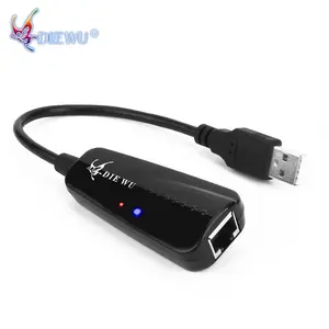DIEWU RLT8152B USB lan kartı Rj45 USB 100 m USB2.0 ağ kartı