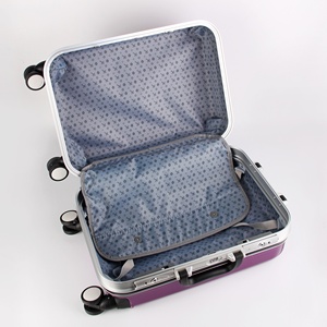 <strong>Purple</strong> Hard Luggage Trolley Sets <strong>Suitcase</strong> - Product Image 3