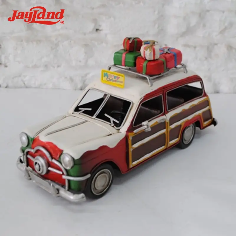 Handmade Mini Modelo de Carro Diecast Tixi Antigo Do Vintage Em Caixa