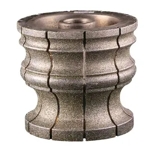 Bullnose Mermer Kenar profil tekerleği elmas taşlama tekerleği için Taş