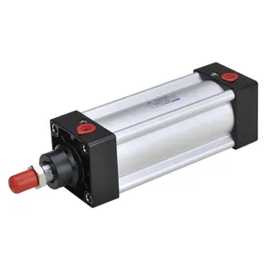 SI Series ISO6431 SI-50 Standard Double Acting Aluminium Pneumatic Air Cylinder