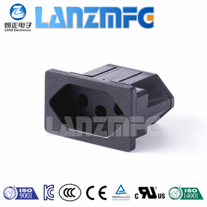 LZ-F-M8 Brazil Ổ Cắm Điện Ổ Cắm Đầu Ra AC Ổ Cắm H Loại Ổ Cắm Gắn Tường - Product Image 3
