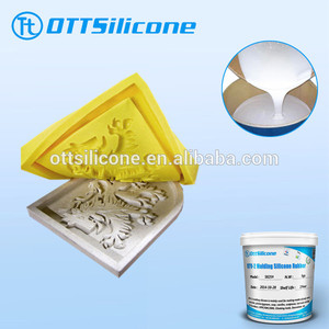 Goma de silicona <span class=keywords><strong>RTV2</strong></span> para la fabricación de moldes de yeso, silicona para tratamiento de platino - Product Image 5