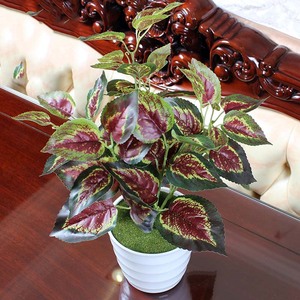 Fábrica al por mayor paisaje artificial falsa fruta bonsai árbol decorativo de oro banyan - Product Image 1