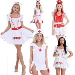 walson Adult Women White Nurse Doctor Costume HALLOWEEN hot nurse costume white