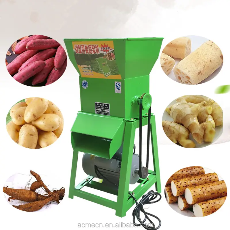 Máquina procesadora de harina de yuca, precio bajo