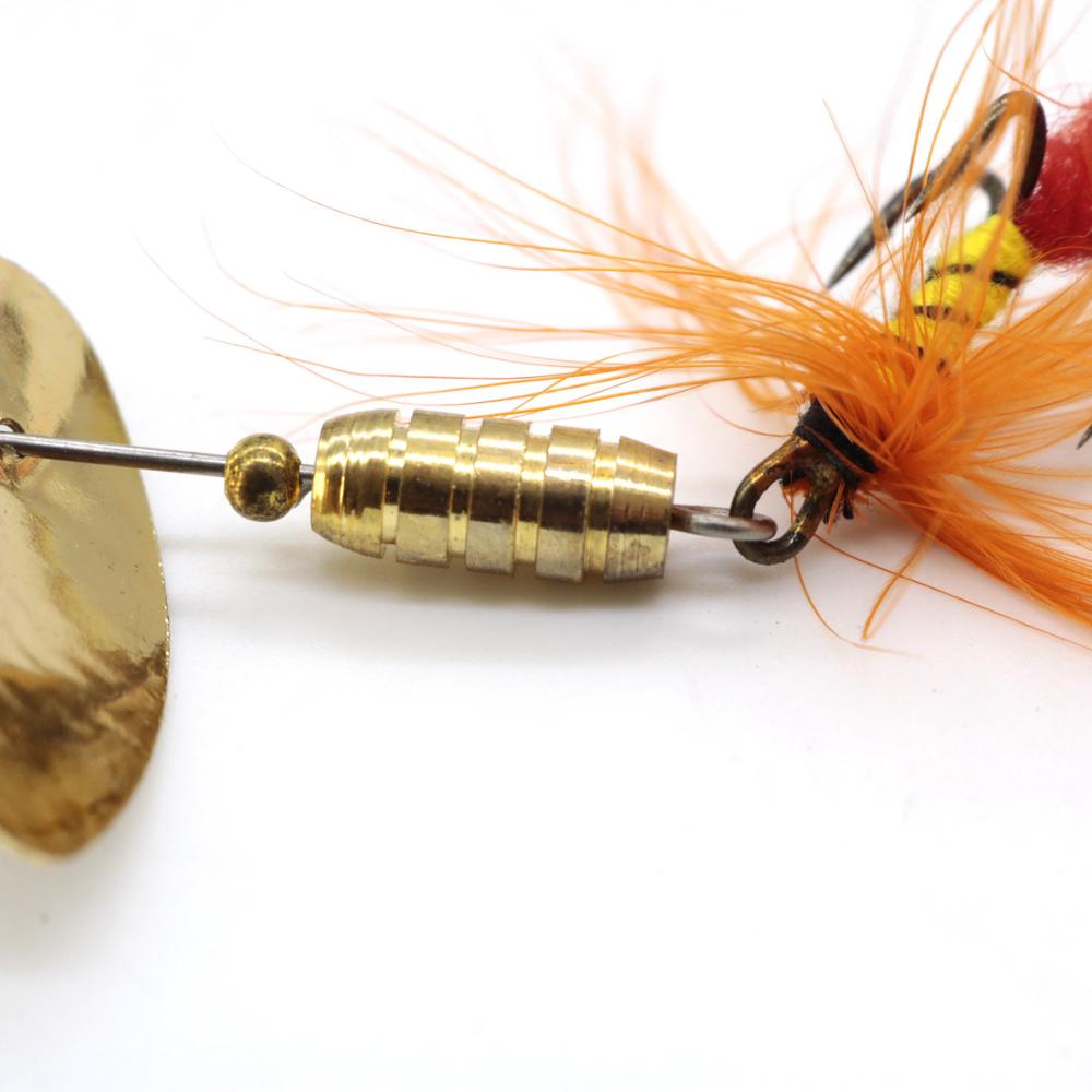 Set 4 Cucchiai Da Pesca QualyQualy Multicolore - Esche Dure A Forma Di Pesce Per Acqua Salata E Dolce