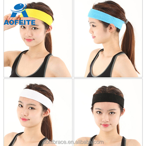 スポーツヨガジムストレッチヘッドバンドヘッドバンドヘアバンドスウェットスウェットバンド - Product Image 5