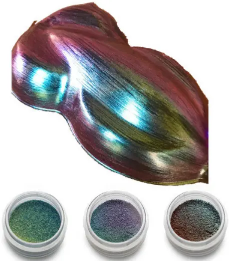 Pigmento camaleão, auto pintura pigmento, colorshift pigmento pérola