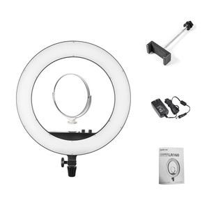 Lampe annulaire LED Godox <span class=keywords><strong>LR160</strong></span> 18W 3300K-8000K Température de couleur réglable Écran LCD pour diffusion en direct Maquillage Lumière LED - Product Image 5