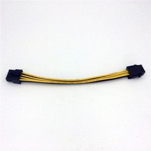 <span class=keywords><strong>Pcie</strong></span> Express <span class=keywords><strong>PCIe</strong></span> <span class=keywords><strong>6</strong></span> <span class=keywords><strong>pin</strong></span> đến <span class=keywords><strong>8</strong></span> <span class=keywords><strong>pin</strong></span> Card đồ họa Power Adapter Cáp 1007 18AWG 18cm - Product Image 4