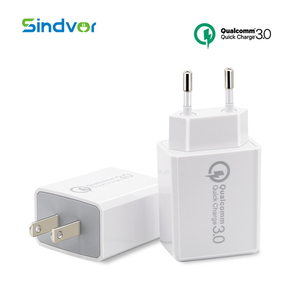 5 V <span class=keywords><strong>2</strong></span>.4A portátil <span class=keywords><strong>2</strong></span> puerto USB cargador de viaje carga rápida <span class=keywords><strong>3</strong></span>.0 cargador de pared - Product Image 3