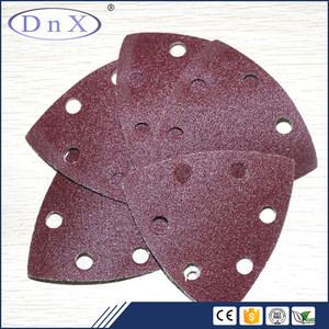 Grit <span class=keywords><strong>1000</strong></span> # triángulo de papel de <span class=keywords><strong>lija</strong></span> de óxido de aluminio para la madera - Product Image 3
