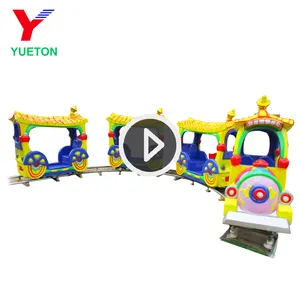 Fairground Equipment Children Small Miniature Amusement Park Size Track Trains For Sale