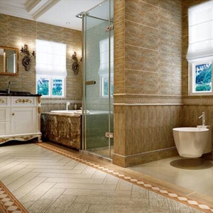 Imitar a la <span class=keywords><strong>madera</strong></span> del piso estilo original para la decoración del baño - Product Image 4