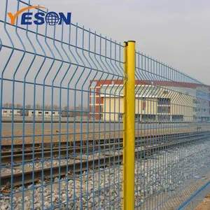 10mm 3d v bending metal mesh fencing made in china