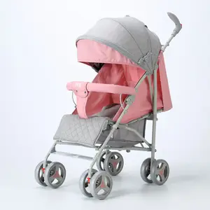 Promotion Luxury high landscape baby carrier/high view golden tube baby pram/big space 3 in 1 baby stroller for baby, toddler