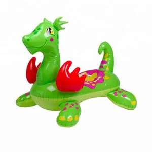 最新キッズインフレータブルおもちゃドラゴン水おもちゃフローティングインフレータブル動物のおもちゃ