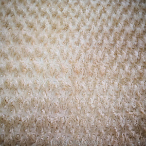 100% <span class=keywords><strong>polyester</strong></span> đẹp rose swirl pv plush faux fur vải - Product Image 2