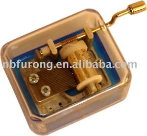 18 Nota Estándar de Oro viento hasta caja de música movimiento (YYHSYDN13) - Product Image 1