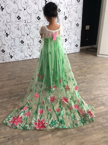 Onenweb el más hermoso vestido <span class=keywords><strong>de</strong></span> niña <span class=keywords><strong>de</strong></span> las flores patrones fabricantes - Product Image 2