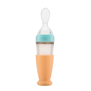 Cuchara Dispensadora <span class=keywords><strong>de</strong></span> Alimentos para Bebés <span class=keywords><strong>de</strong></span> Silicona con Tapa Antipolvo para Bebés, Niños Pequeños e Infantes, Suplemento Alimenticio <span class=keywords><strong>de</strong></span> <span class=keywords><strong>Cereal</strong></span> - Product Image 3
