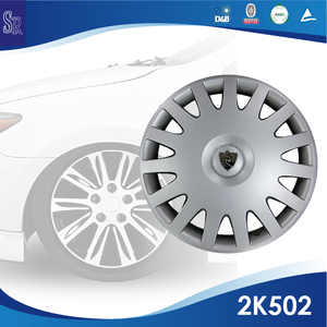 Tapacubos de cubierta de rueda de plástico ABS plateado barato de 15 pulgadas - Product Image 2