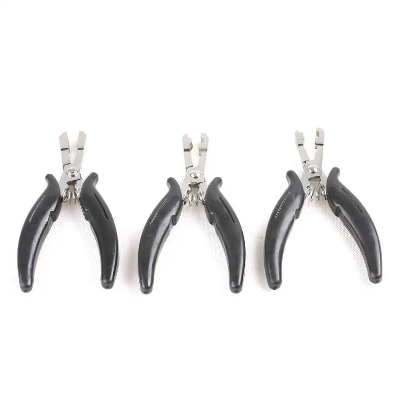 Hair Extension Tools U V Flat Hair Extensions Removal Pliers for micro ring hair extension