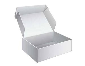 Boîte pliante blanche pour perruques <span class=keywords><strong>beauté</strong></span> cheveux, emballage bon marché, boîte d'emballage d'extension de cheveux - Product Image 1