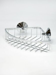 Estante de succión de metal para accesorios de baño para uso en hoteles y apartamentos - Product Image 3