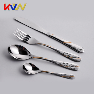 ชุดช้อนส้อมมีดสเตนเลสเกรดสูงชื่อชุดเครื่องใช้บนโต๊ะอาหาร - Product Image 3