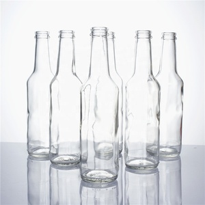 Stocked <strong>275ml</strong> Transparent <strong>Glass</strong> <strong>Bottles</strong> Crown Lid Pull Ring Cap for Carbonated Beverages <strong>Water</strong> <strong>Soda</strong> <strong>Glass</strong> <strong>Bottles</strong> Product - Product Image 3