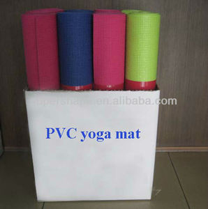 Thân thiện với môi Yoga <span class=keywords><strong>Mat</strong></span> PVC không trượt <span class=keywords><strong>mat</strong></span> đa màu sắc tùy chọn tập thể dục <span class=keywords><strong>Mat</strong></span> nhà du lịch - Product Image 6