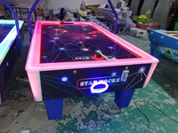 Table de hockey sur air à pièces au meilleur prix à vendre | Table de hockey sur glace d'arcade pour centre de jeux | Table de hockey sur air d'amusement