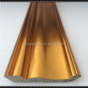 Moulage classique doré uni, <span class=keywords><strong>pour</strong></span> décoration intérieure de maison, moulage de couronne ps - Product Image 4