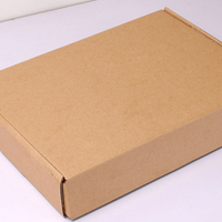 Boîtes aux lettres ondulées Kraft & White Removal de haute qualité avec revêtement UV de stratification mate de papier d'art recyclable