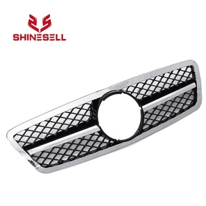 <span class=keywords><strong>Calandre</strong></span> avant en métal chromé de haute qualité, grille style SL pour Mercedes Benz W203 <span class=keywords><strong>AMG</strong></span> <span class=keywords><strong>classe</strong></span> <span class=keywords><strong>C</strong></span> de 2000 à 2006 - Product Image 2